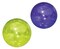 Swim Central Inflatable Transparent Beach Ball - 14" - Purple